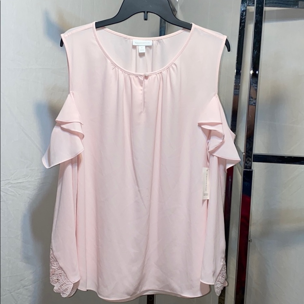 SALE NWT Size XL - cold shoulder, soft pink.